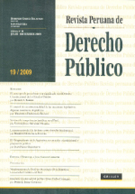 Revista Peruana de Derecho Publico Nº 19 | García Belaunde, Domingo
