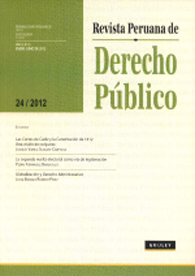 Revista Peruana de Derecho Publico Nº 24 | García Belaunde, Domingo
