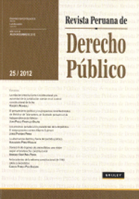 Revista Peruana de Derecho Publico Nº 25 | García Belaunde, Domingo