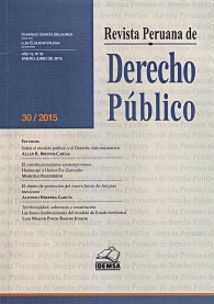 Revista Peruana de Derecho Publico Nº 30 | García Belaunde, Domingo