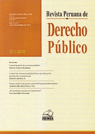 Revista Peruana de Derecho Publico Nº 31 | García Belaunde, Domingo