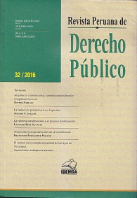 Revista Peruana de Derecho Publico Nº 32 | García Belaunde, Domingo