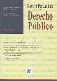 Revista Peruana de Derecho Publico Nº 33 | García Belaunde, Domingo