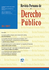Revista Peruana de Derecho Publico Nº 34 | García Belaunde, Domingo