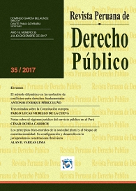 Revista Peruana de Derecho Publico Nº 35 | García Belaunde, Domingo