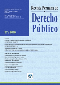 Revista Peruana de Derecho Publico Nº 37 | García Belaunde, Domingo