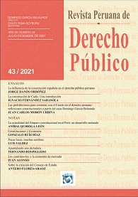 Revista Peruana de Derecho Publico Nº 43 | García Belaunde, Domingo