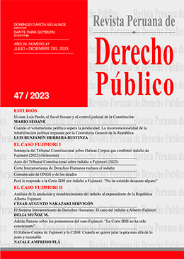 Revista Peruana de Derecho Publico Nº 47 | García Belaunde, Domingo